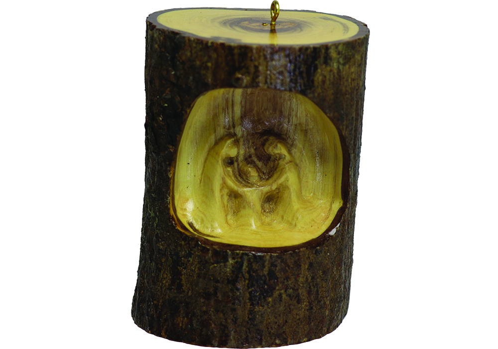 BK04 – Solid Bark Nativity Carved