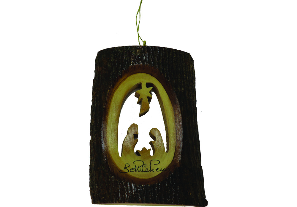 BK01 – Carved Bark Nativity