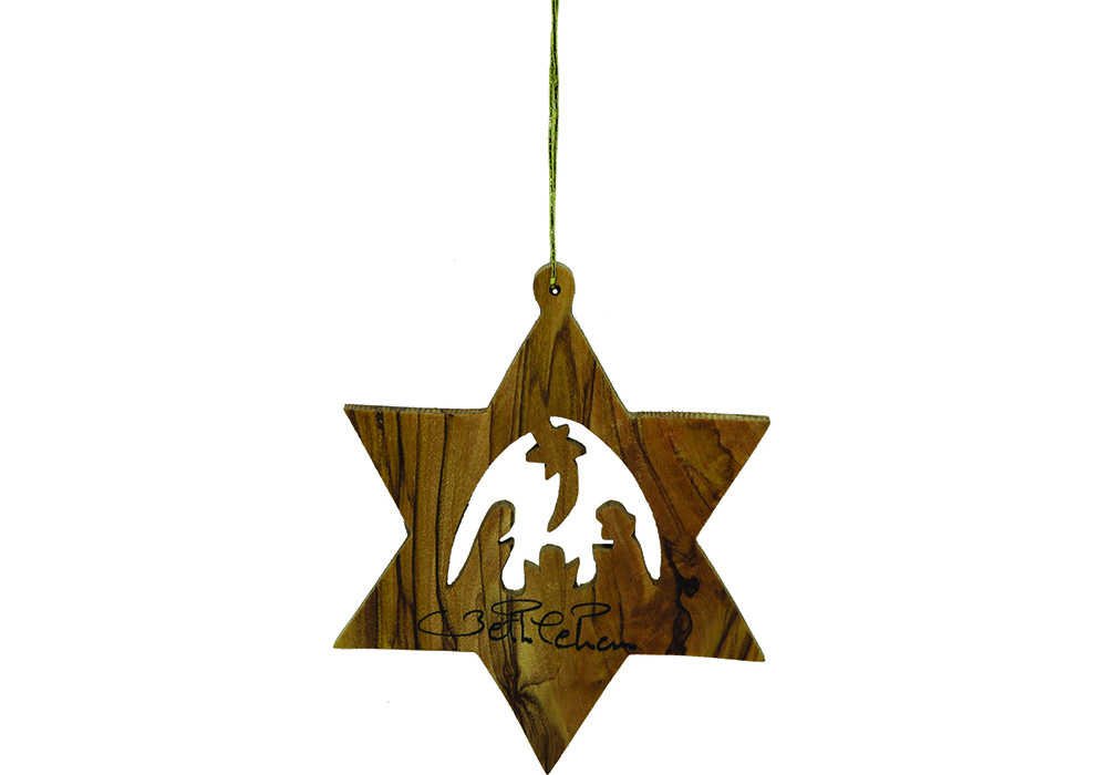 B12 – Star of David with Nativity Plain