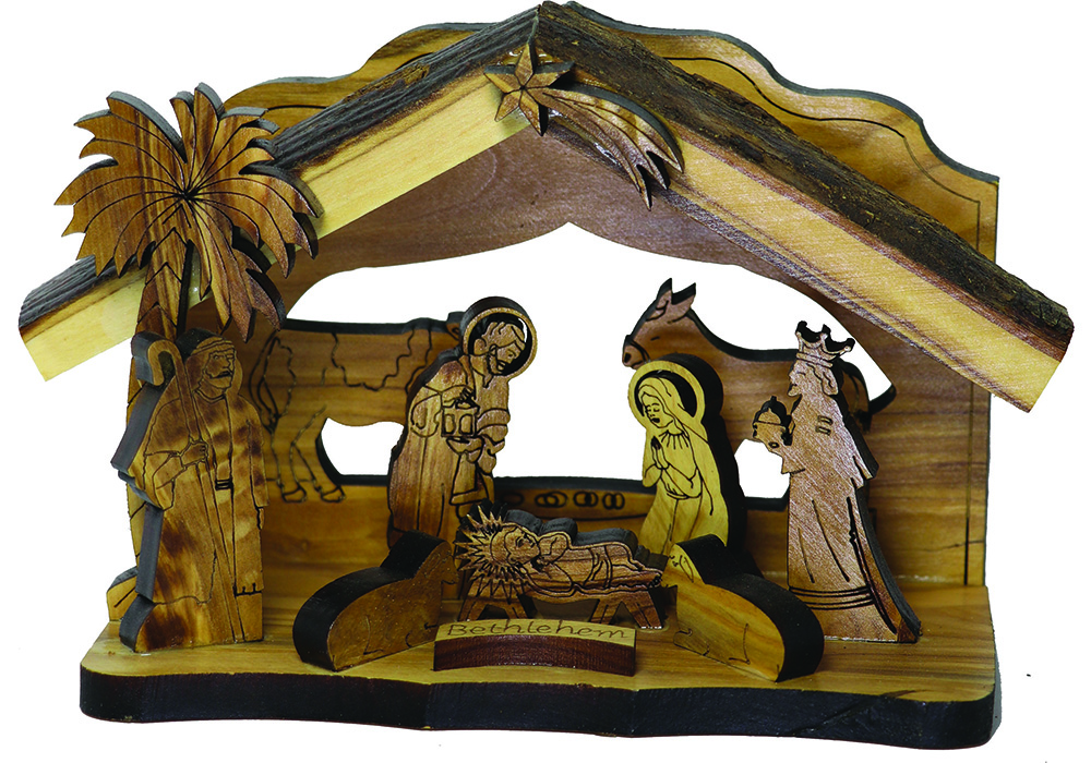 E33 – Grotto with Laser Cut Figures