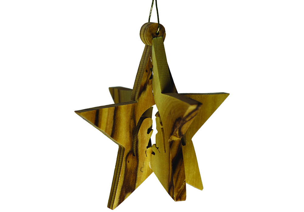 3DN19 – Star with Nativity Large