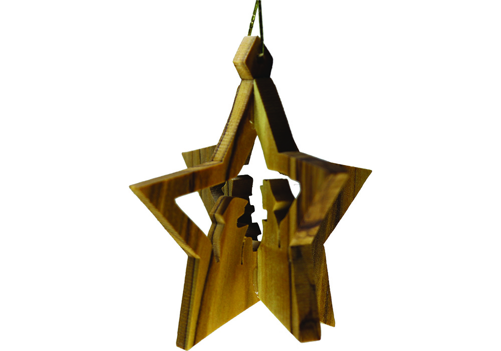 3D09 – Star with Nativity