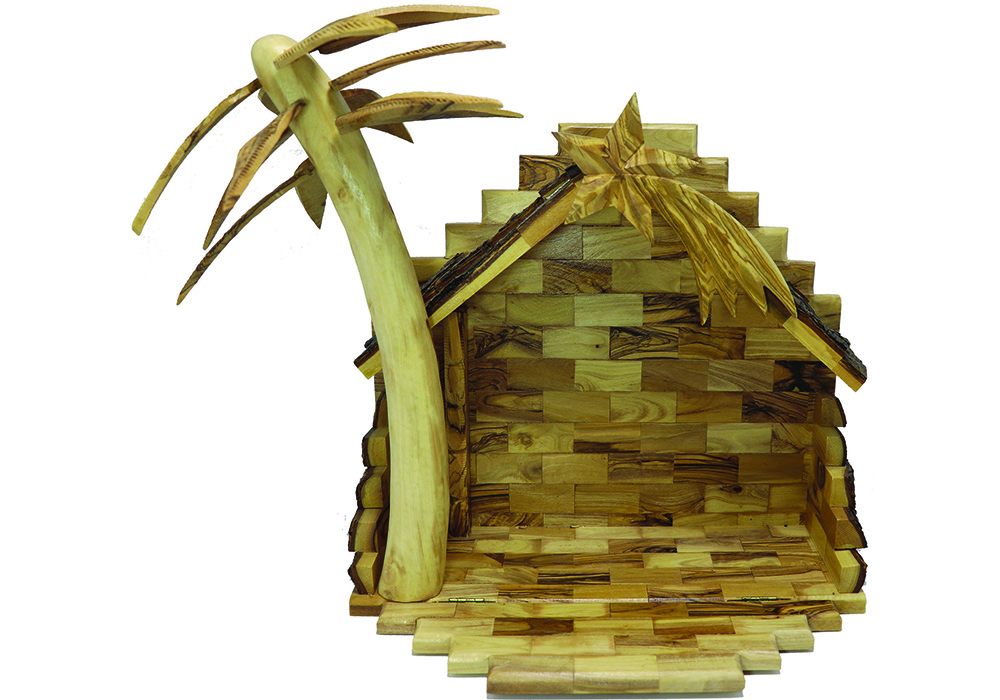 CR12B – Large Stable with 3D Palm Tree