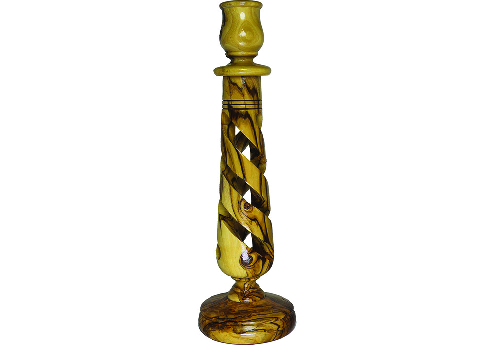 CS10 – Winding Hollow Smooth Candle Stick