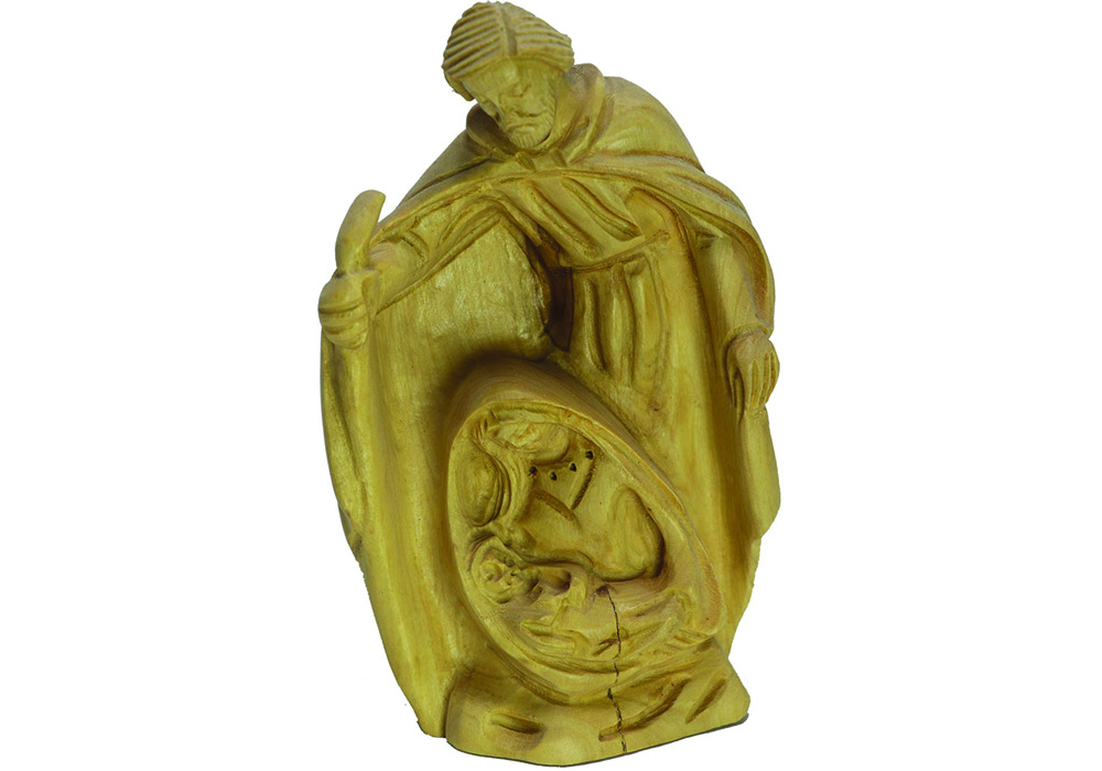HF21 – Holy Family Round Traditional Faces